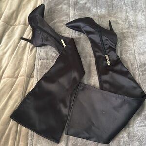 Marciano by guess Elegant Black over the Knee-High Women's Boots 6.5